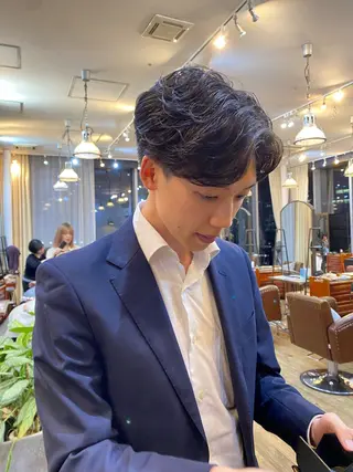 メンズ Belle銀座並木通り店所属・井手草一朗 BelleGINZAのヘアスタイル