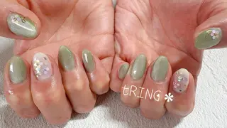 ネイル tRING＊ しいの木台のネイルデザイン