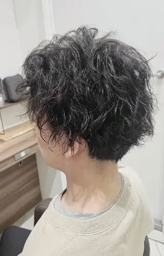メンズ パーマ/縮毛矯正/ 韓国ヘア/副店長和田のヘアスタイル