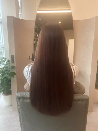 カラー botan ゆきなのヘアスタイル