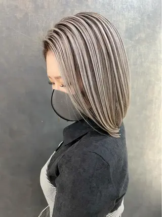 ショート カラー ショート×ブリーチ 🪞問屋町/yujiのヘアスタイル