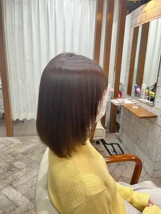 ミディアム 橋本 桂のヘアスタイル