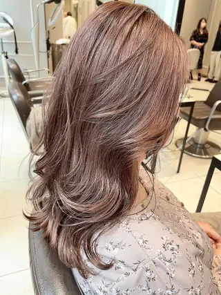 ミディアム カラー 🦖鶴岡香純🦖 産休中のヘアスタイル