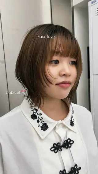 ショート 似合わせカット🎀/ カラー🫧/まどのヘアスタイル