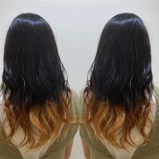 セミロング カラー 縮毛矯正職人/艶髪 ✨️村上 渉のヘアスタイル