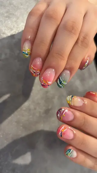 ネイル Mignon所属・Mignon 、のネイルデザイン