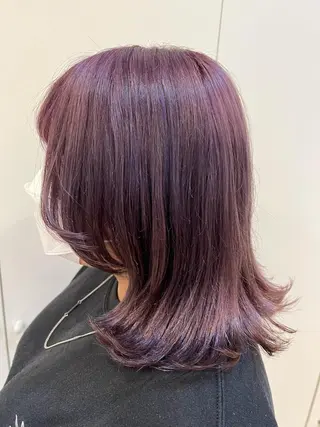 ミディアム rino🤍 恵比寿レイヤーカットのヘアスタイル