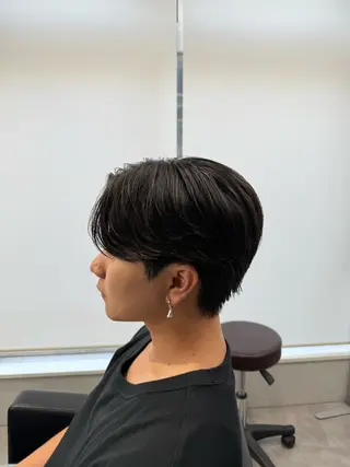 パーマ メンズ ヨコサカ リュウキのヘアスタイル