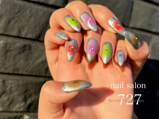 ネイル 727 nailのネイルデザイン