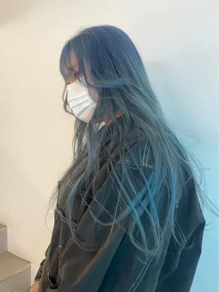 ロング カラー HAIR&NAIL KANAのネイルデザイン