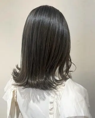 ミディアム カラー Feria所属・カウンセリング重視 🌿Tsuyukiのヘアスタイル