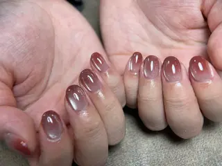 ショート トゥー フエンのネイルデザイン