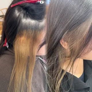 セミロング lapereau ayanaのヘアスタイル