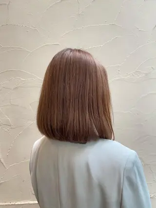 ミディアム カラー CYAN.栄店所属・パーマ/髪質改善 【榎本千夏】のヘアスタイル