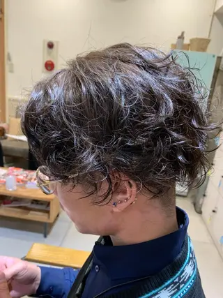 ショート カラー パーマ メンズ 【店長】 草間大輔のヘアスタイル