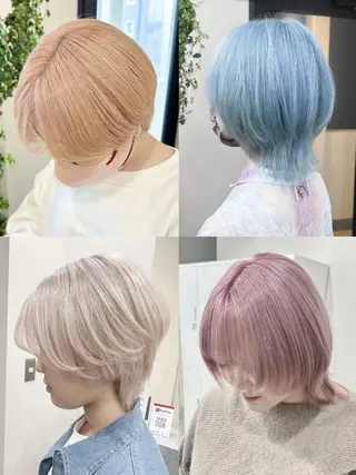 ショート カラー ✨【公式】 juhl.横浜✨のヘアスタイル