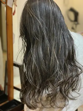 ロング カラー シールエクステ♦️ レイヤー♦️福田晃大のヘアスタイル