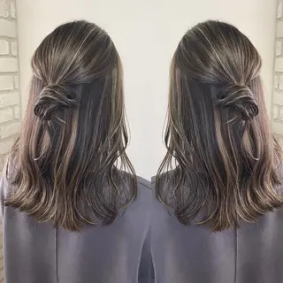 セミロング 山本 茉希のヘアスタイル