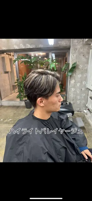 ショート カラー メンズ 松田 潤平／メンズ特化のヘアスタイル