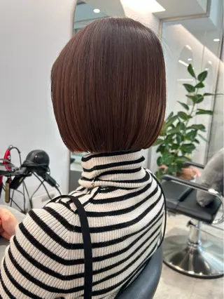 ショート カラー 山下夕月 ショート🫧ボブのヘアスタイル
