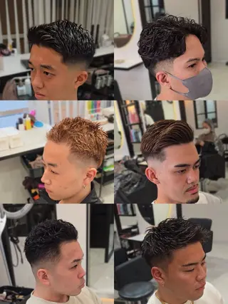 メンズ パーマ カラー Lapis 名古屋駅前店所属・LEN名古屋/パーマ 海外ヘア/メンズ特化のヘアスタイル