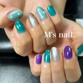 ネイル M's  naiL  大井町駅徒歩5分　新規ネイルサロン所属・M's  nailL エムズネイルのネイルデザイン