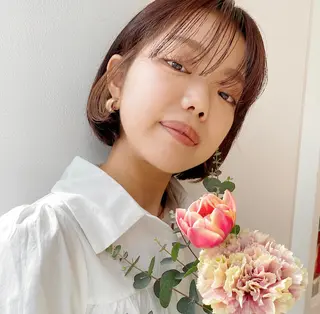 ショート カラー 西山梨々【12/1〜 産休を頂きます🎀】のヘアスタイル