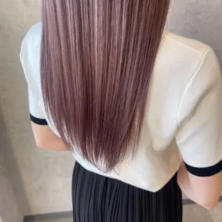 ロング カラー ヘアアレンジ merci.所属・🌻あいり merci.🌻のヘアスタイル