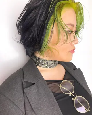 ショート カラー 🇰🇷カルマパーマ kaito🇰🇷のヘアスタイル