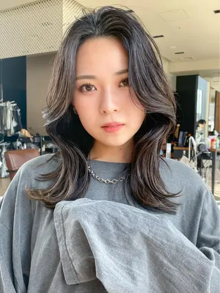 セミロング 【1日2名様限定】 AFLOAT白川雄副のヘアスタイル