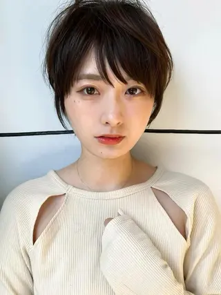 ショート カラー LucksiMie 銀座店所属・【韓国 レイヤー 髪質改善✨】かずのヘアスタイル