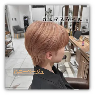 カラー メンズ ラフィス池袋所属・✨本格的韓国スタイル 特化✨ﾊﾙｶ✨️のヘアスタイル