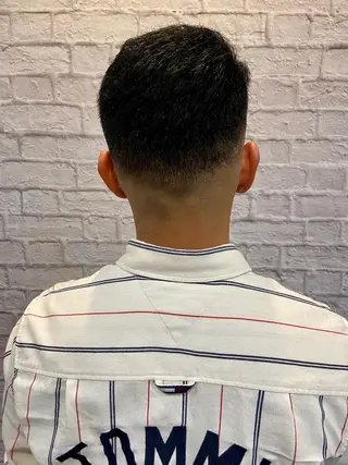 ショート カラー パーマ ヘアアレンジ メンズ 💈メンズ特化 副店長松浦一聖💈のヘアスタイル