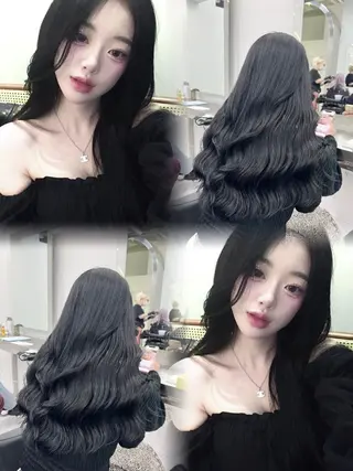 カラー 韓国風hair🖤 Maria🖤のヘアスタイル
