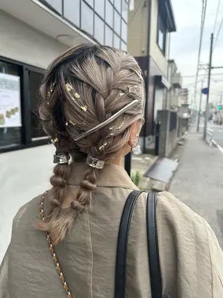 ヘアアレンジ 🦋艶モテカラー/ヘ アセット🦋YURIのヘアスタイル