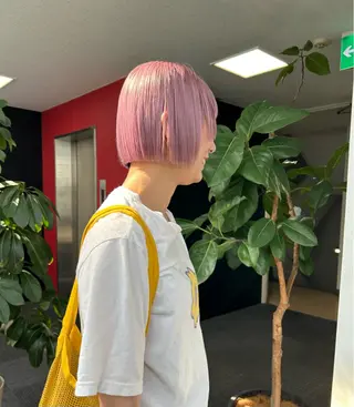 ショート 市川 蘭のヘアスタイル