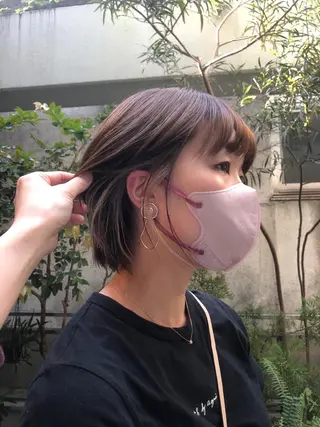 カラー yuragi所属・竹内 絢香のヘアスタイル