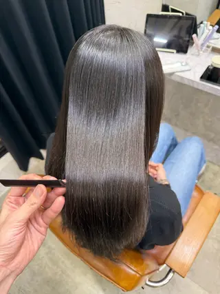 ロング ⭐️立川/縮毛矯正 /髪質改善⭐️のヘアスタイル