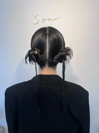 ヘアアレンジ 推し活＊イベントヘア 💕ゆり🐈🐾のヘアスタイル