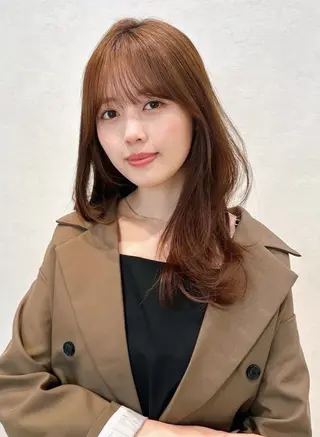 ロング カラー パーマ 💍🧸カラーモデル 募集中🧸💍のヘアスタイル