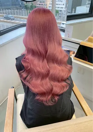カラー 大阪梅田カラーモデル 募集中🦋sayaのヘアスタイル