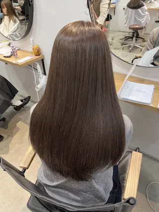 ロング 中津/梅田/赤み消し /髪質改善/愛芽のヘアスタイル