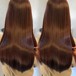 セミロング カラー 🎀髪質改善/艶髪/ 艶カラー🎀浅田涼風のヘアスタイル