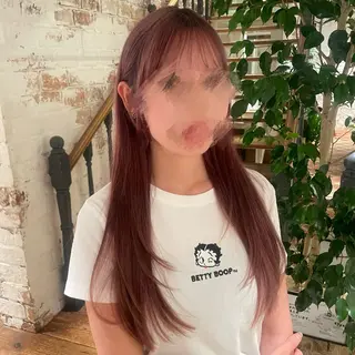 セミロング カラー kakimoto arms所属・NARU 🎀🫧🪽のヘアスタイル