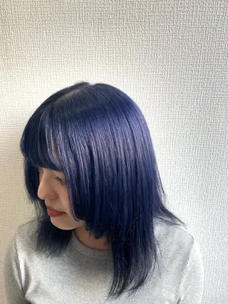 セミロング カラー ⚡️メンズ特化⚡️ RYUKIのヘアスタイル