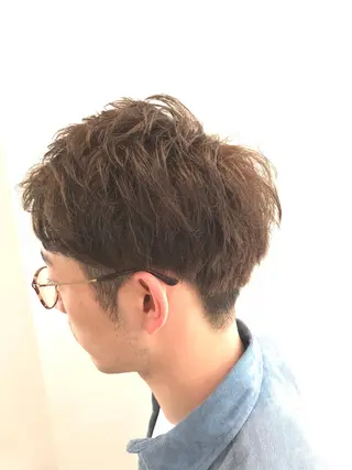 メンズ 🫧‪縮毛矯正 かとうよしき🫧のヘアスタイル