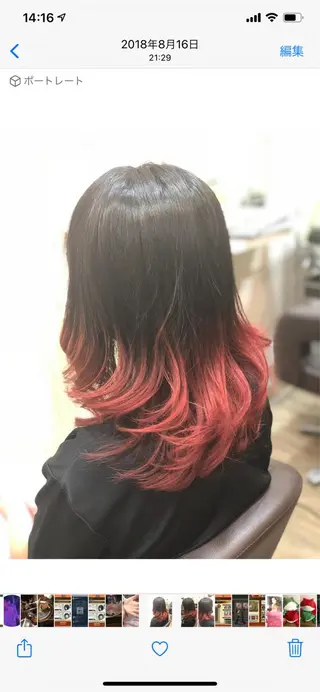 セミロング 鈴木 雅人のヘアスタイル