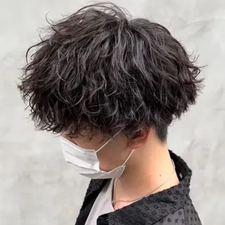 ショート パーマ メンズ 【メンズ特化】 村越　匡徒のヘアスタイル