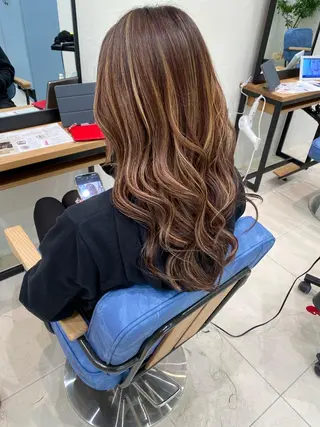 ロング カラー 【髪質改善特化 /店長】香月龍太郎のヘアスタイル