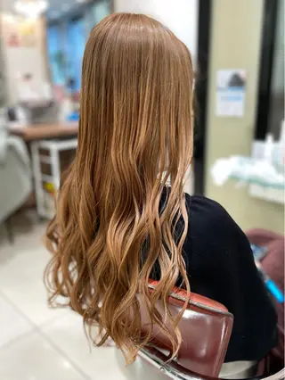 ロング カラー 井上 武輝のヘアスタイル